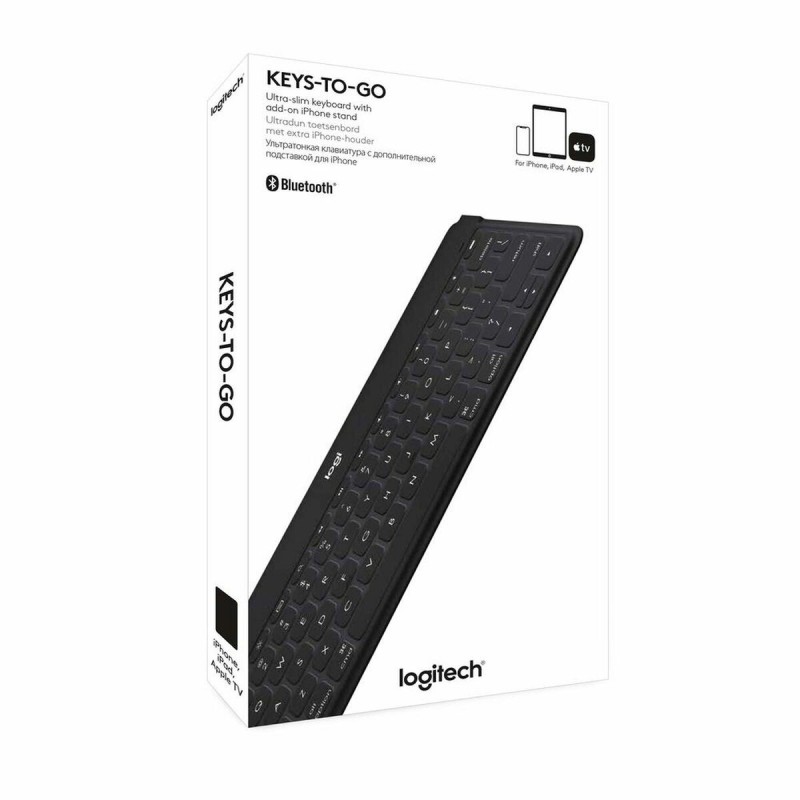 Clavier Logitech Keys-To-Go Noir - Acheter à 64,61 € seulement chez Collector's Boutique