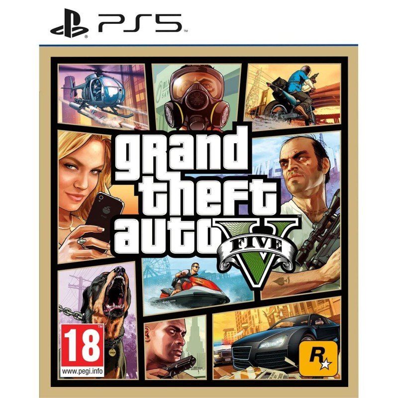 Jeu vidéo PlayStation 5 Take2 Grand Theft Auto V - Acheter à 26,38 € seulement chez Collector's Boutique