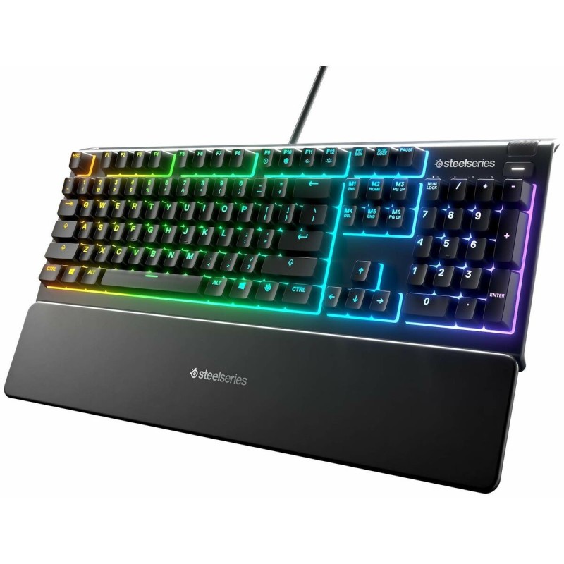 Clavier pour jeu SteelSeries Apex 3 Qwerty portugais - Acheter à 84,16 € seulement chez Collector's Boutique