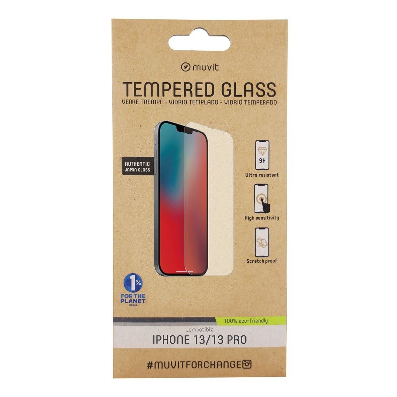 Film Protecteur pour Téléphone Portable Muvit MCTPG0104 iPhone 13, 13 Pro - Acheter à 15,97 € seulement chez Collector's Boutiqu