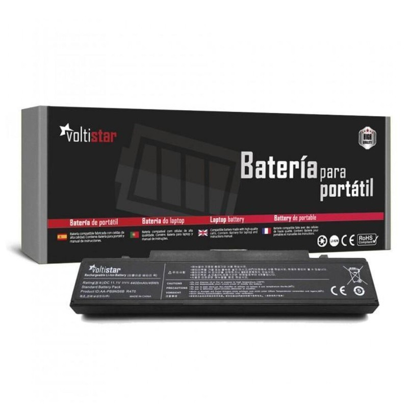 Batterie pour Ordinateur Portable Voltistar BATSAMR520 - Acheter à 39,77 € seulement chez Collector's Boutique