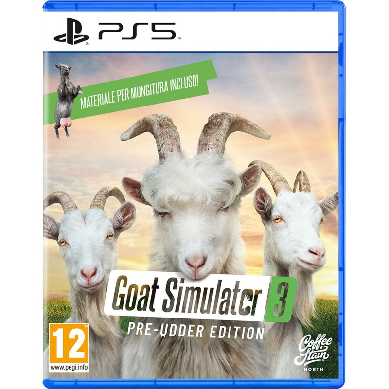 Jeu vidéo PlayStation 5 KOCH MEDIA Goat Simulator 3 Pre-Udder Edition - Acheter à 31,22 € seulement chez Collector's Boutique