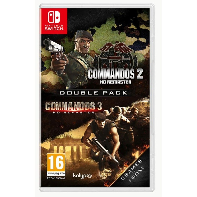 Jeu vidéo pour Switch KOCH MEDIA Comandos Double Pack - Acheter à 40,69 € seulement chez Collector's Boutique