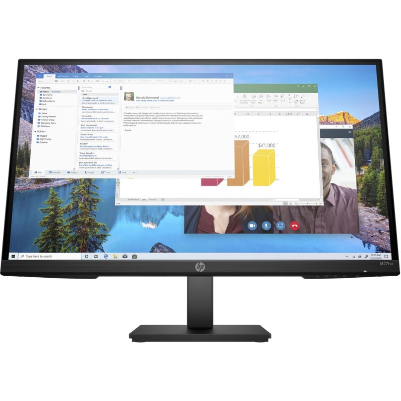 Écran HP M27ha 27" IPS LED Full HD - Acheter à 211,97 € seulement chez Collector's Boutique