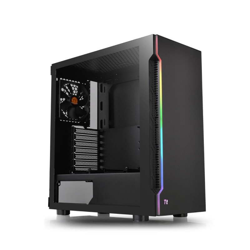 Boîtier ATX semi-tour THERMALTAKE H200 TG RGB Noir - Acheter à 96,70 € seulement chez Collector's Boutique