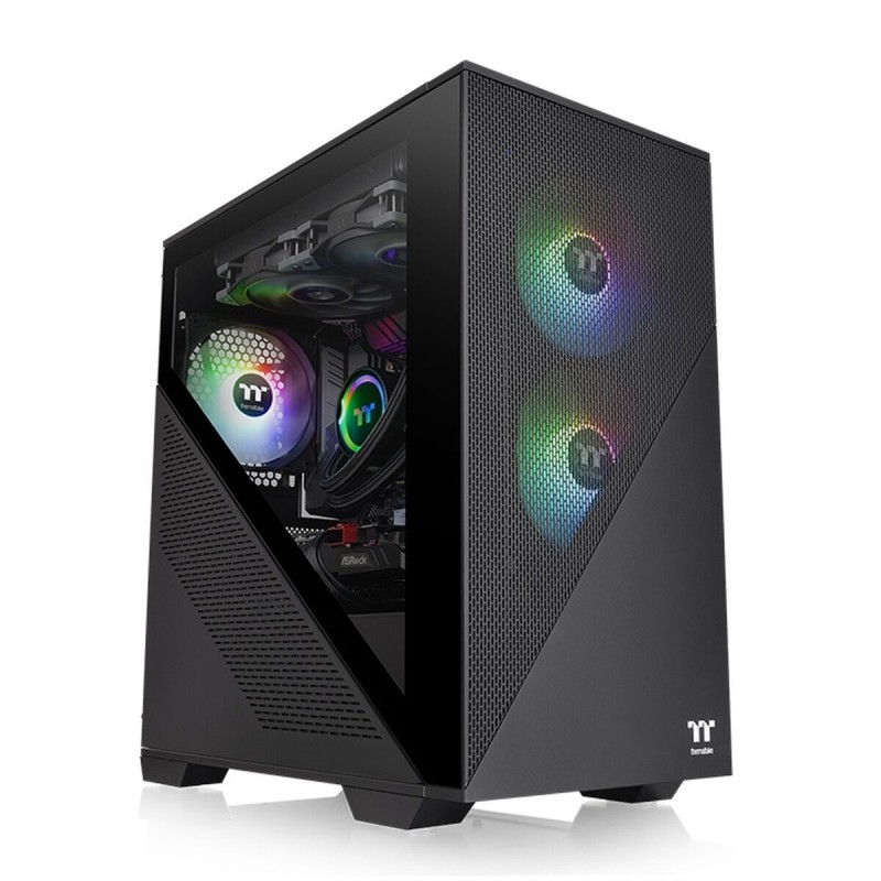 Micro boîtier ATX THERMALTAKE Divider 170 TG ARGB Noir mATX - Acheter à 91,08 € seulement chez Collector's Boutique