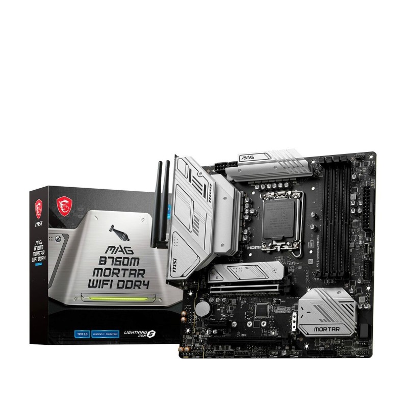 Carte Mère MSI MAG B760M MORTAR WIFI DDR4 - Acheter à 238,60 € seulement chez Collector's Boutique