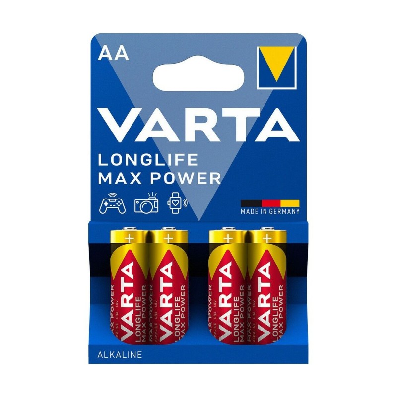 Batteries Varta Max Power (4 Pièces) - Acheter à 4,27 € seulement chez Collector's Boutique