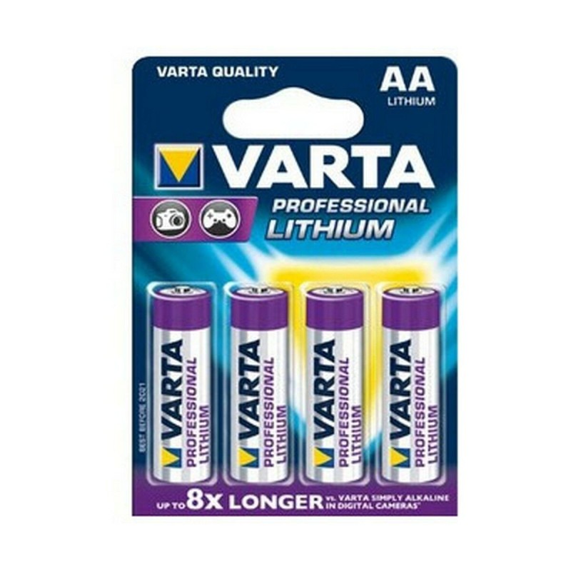 Batteries Varta Ultra Lithium (4 Pièces) - Acheter à 11,78 € seulement chez Collector's Boutique