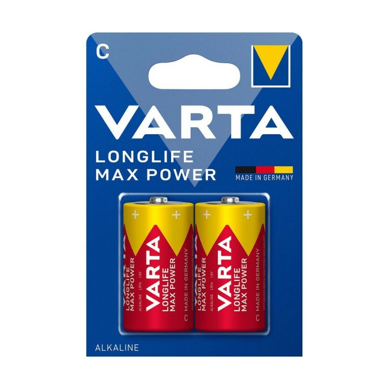 Batteries Varta Long Life Max Power (2 Pièces) - Acheter à 4,31 € seulement chez Collector's Boutique