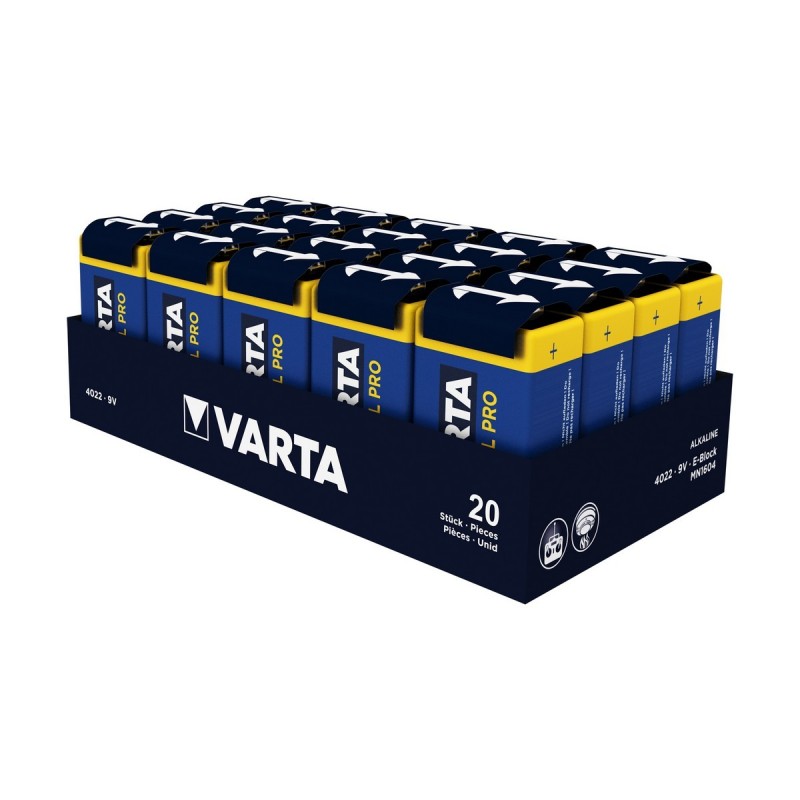 Batteries Varta 6lr61 (20 Pièces) - Acheter à 33,23 € seulement chez Collector's Boutique