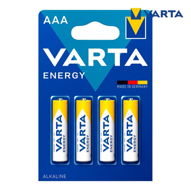 Batteries Varta Energy Value Pack AAA (LR03) (4 Pièces) - Acheter à 2,10 € seulement chez Collector's Boutique