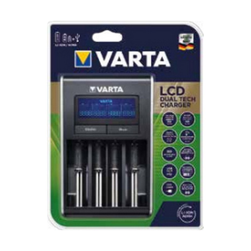 Chargeur + Piles Rechargeables Varta 57676 101 401 - Acheter à 59,86 € seulement chez Collector's Boutique