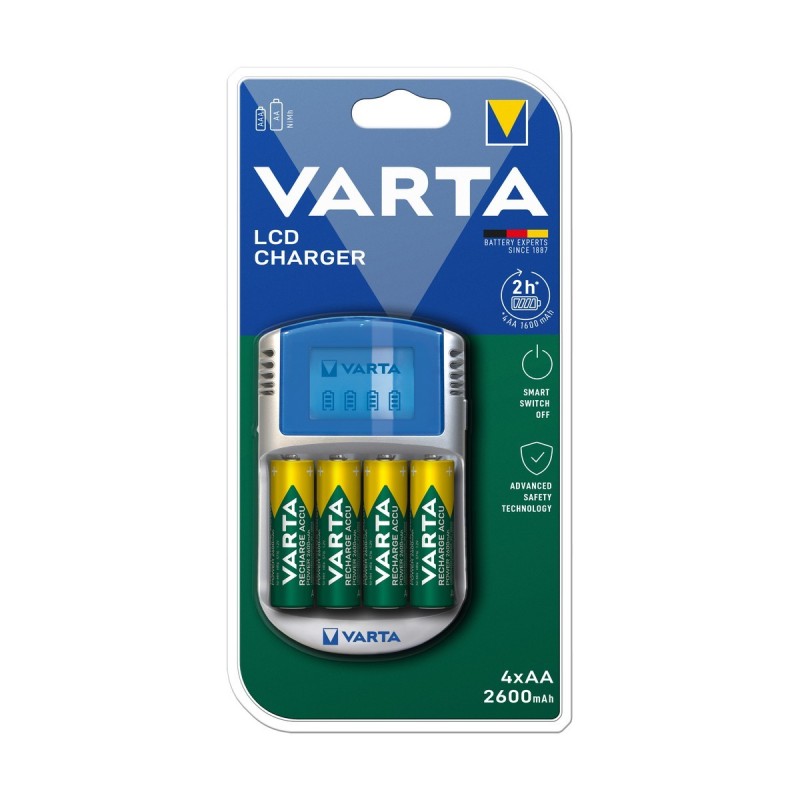 Chargeur + Piles Rechargeables Varta -POWERLCD - Acheter à 42,28 € seulement chez Collector's Boutique