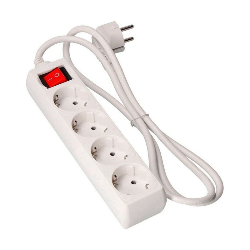 Rallonge 4 prises Schuko avec interrupteur EDM Schuko (1,5 m) - Acheter à 8,68 € seulement chez Collector's Boutique