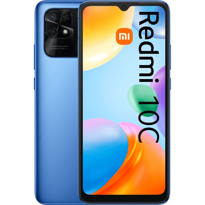 Smartphone Xiaomi Redmi 10C Bleu 64 GB Octa Core 3 GB RAM 6,7" - Acheter à 135,28 € seulement chez Collector's Boutique