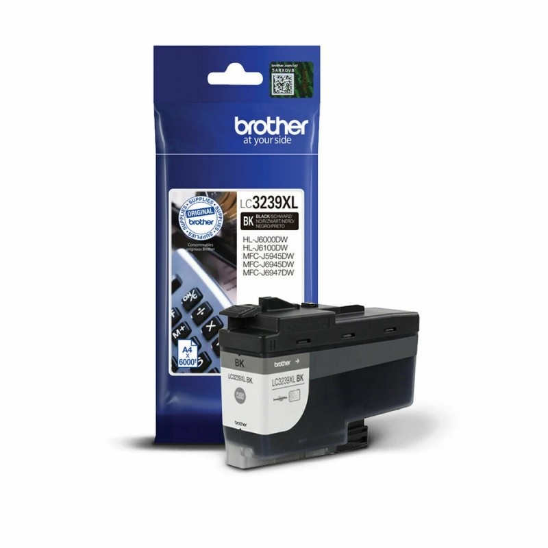 Cartouche d'encre originale Brother LC-3239XLBK Noir - Acheter à 70,67 € seulement chez Collector's Boutique