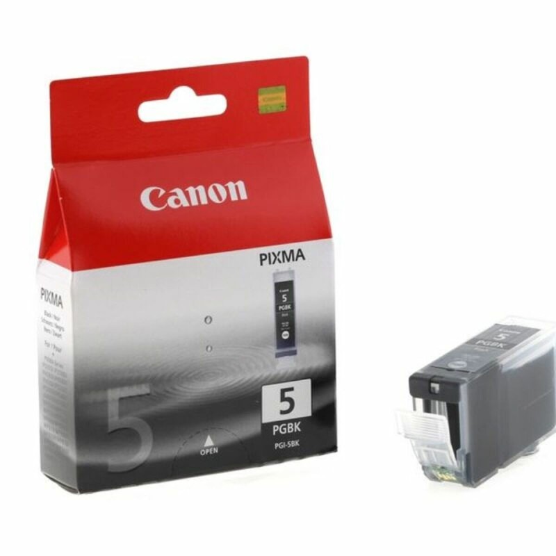 Cartouche d'encre originale Canon PGI-5 BK Noir - Acheter à 18,85 € seulement chez Collector's Boutique