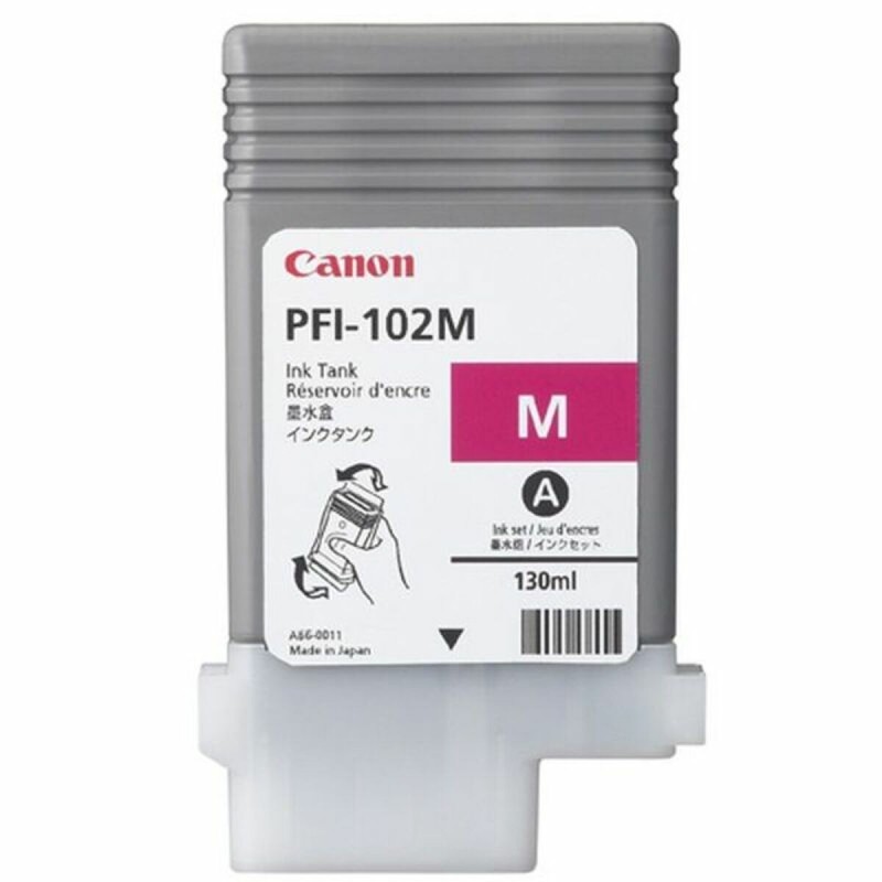 Cartouche d'encre originale Canon PFI-102M Magenta - Acheter à 75,60 € seulement chez Collector's Boutique