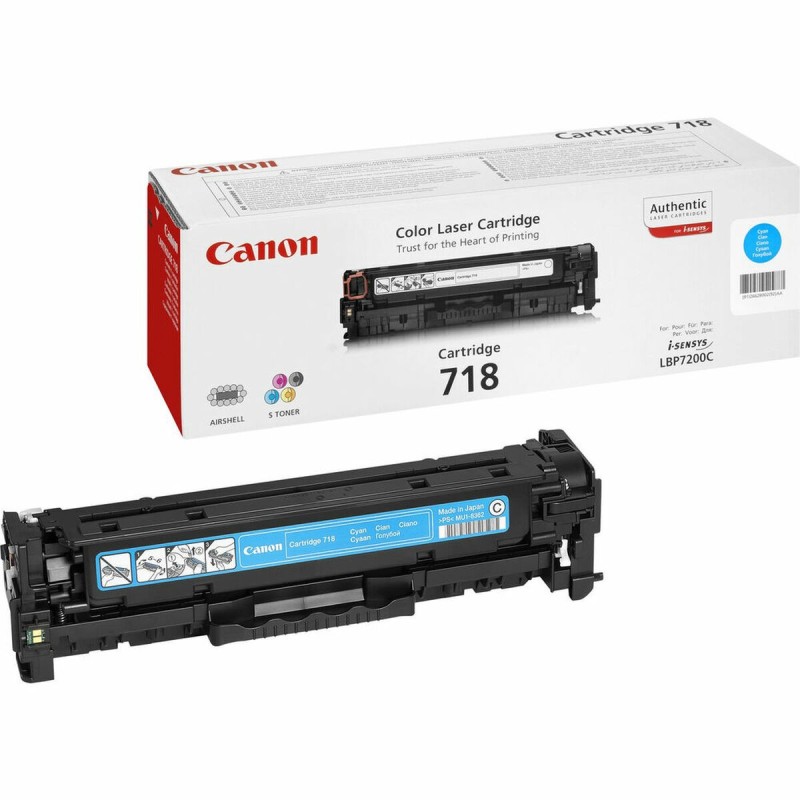 Toner original Canon CRG-718 C Cyan - Acheter à 114,50 € seulement chez Collector's Boutique