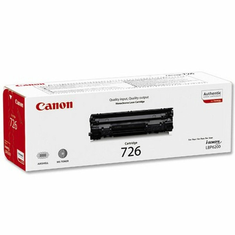 Toner original Canon CRG-726 Noir - Acheter à 86,53 € seulement chez Collector's Boutique