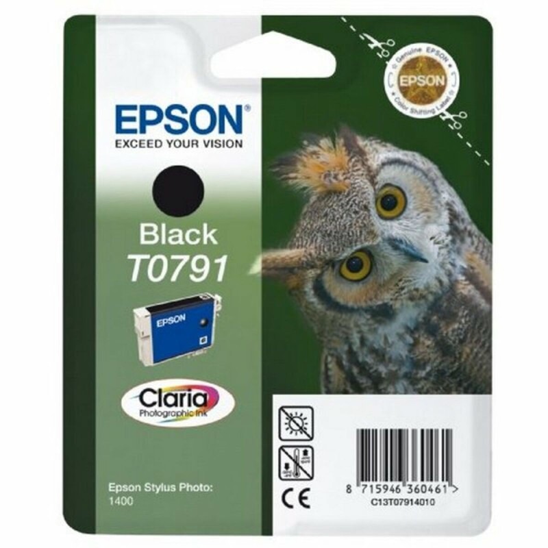 Cartouche d'encre originale Epson Cartucho Epson T0791 negro Noir - Acheter à 18,86 € seulement chez Collector's Boutique