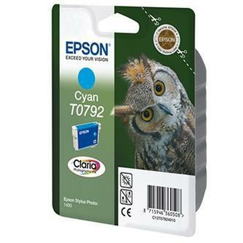 Cartouche d'encre originale Epson T0792 Cyan - Acheter à 18,86 € seulement chez Collector's Boutique