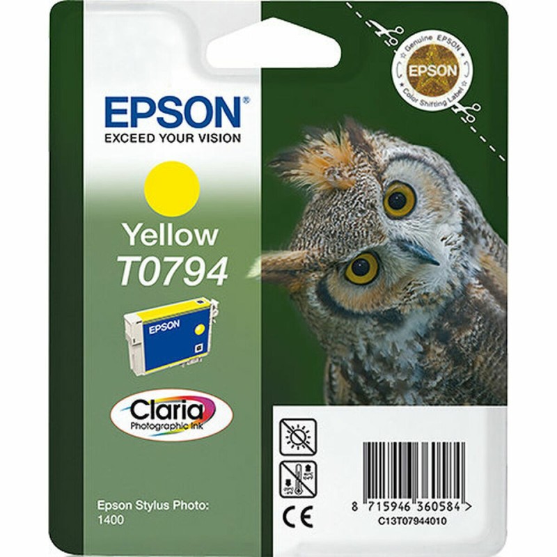 Cartouche d'encre originale Epson T0794 Jaune - Acheter à 18,86 € seulement chez Collector's Boutique