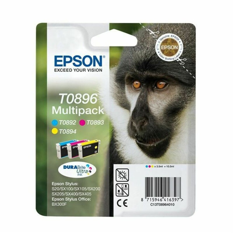 Cartouche d'encre originale Epson T0895 Multicouleur - Acheter à 34,56 € seulement chez Collector's Boutique