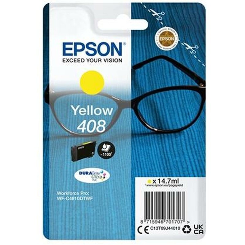 Cartouche d'encre originale Epson 408 Jaune - Acheter à 47,56 € seulement chez Collector's Boutique