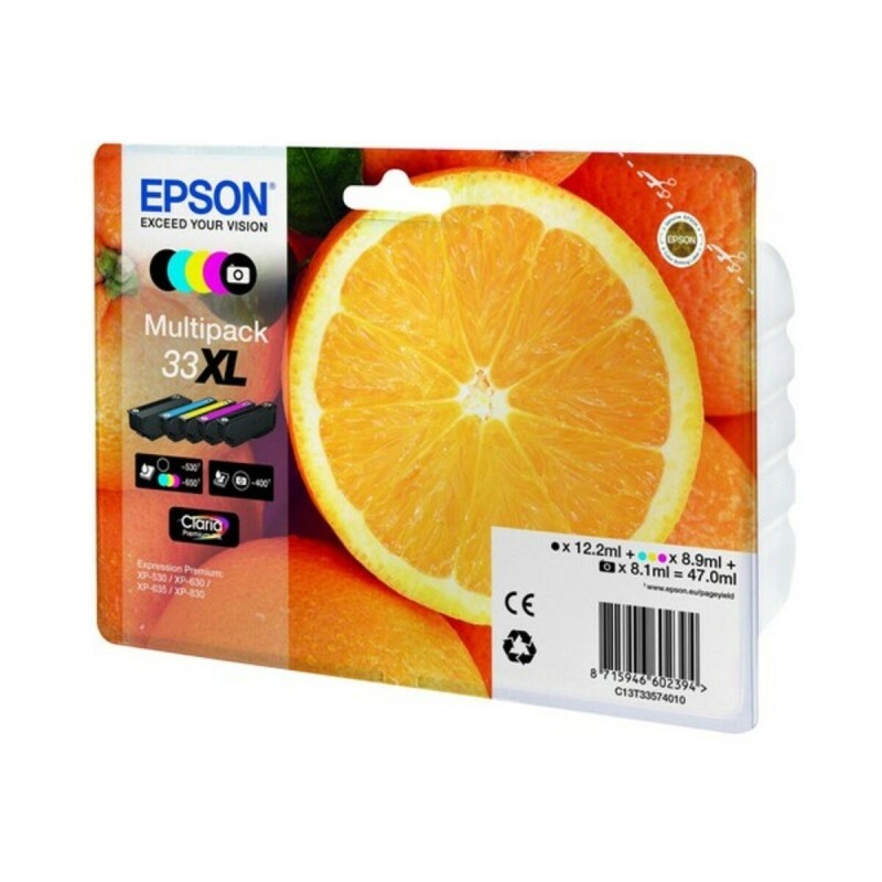 Cartouche d'encre originale Epson 33XL Multicouleur - Acheter à 106,22 € seulement chez Collector's Boutique