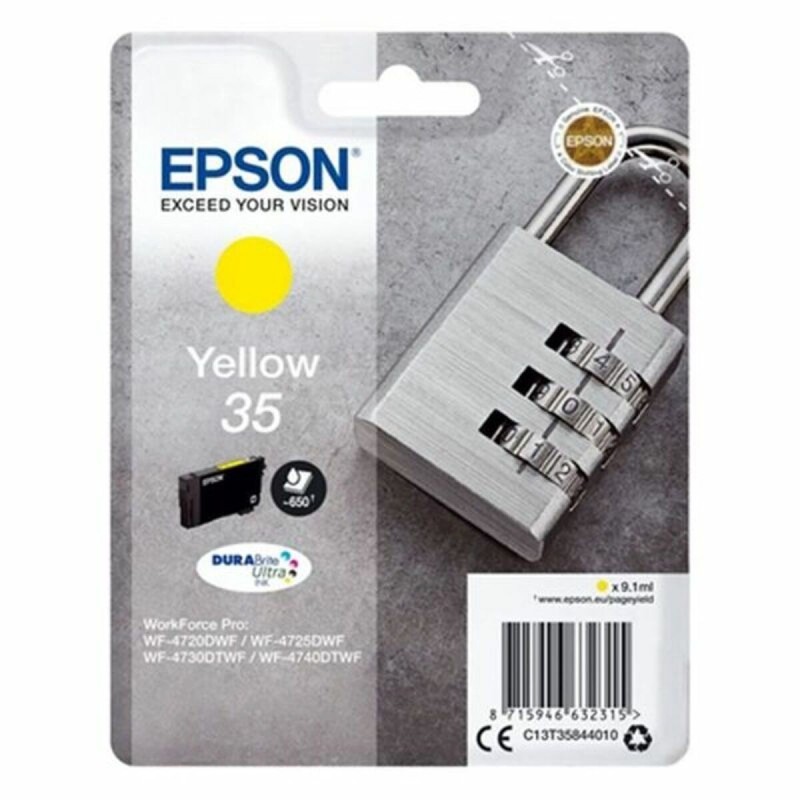 Cartouche d'encre originale Epson 35XL Jaune - Acheter à 36,00 € seulement chez Collector's Boutique