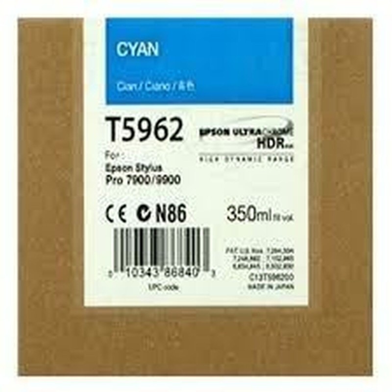 Toner Epson Cartucho T596200 cian Cyan - Acheter à 180,72 € seulement chez Collector's Boutique