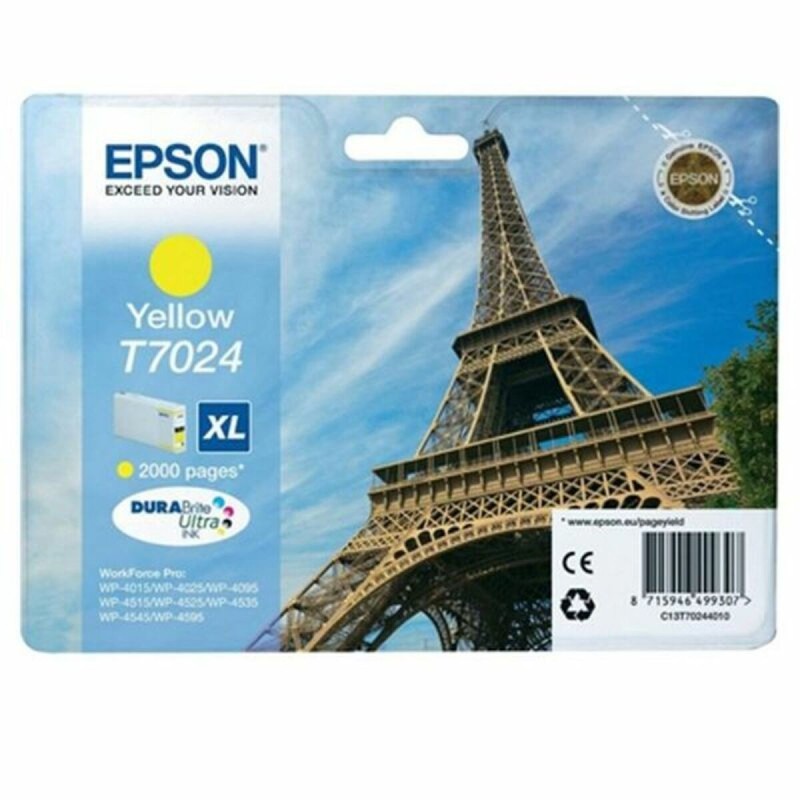 Cartouche d'encre originale Epson T70244010 Jaune - Acheter à 47,44 € seulement chez Collector's Boutique