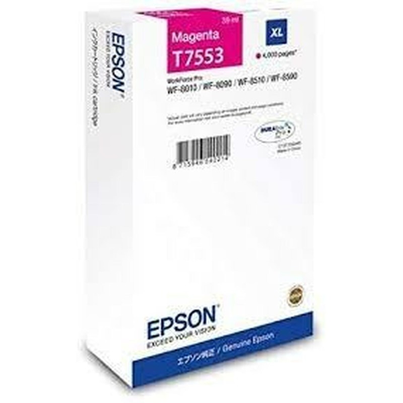 Cartouche d'encre originale Epson T7553 Magenta - Acheter à 78,44 € seulement chez Collector's Boutique