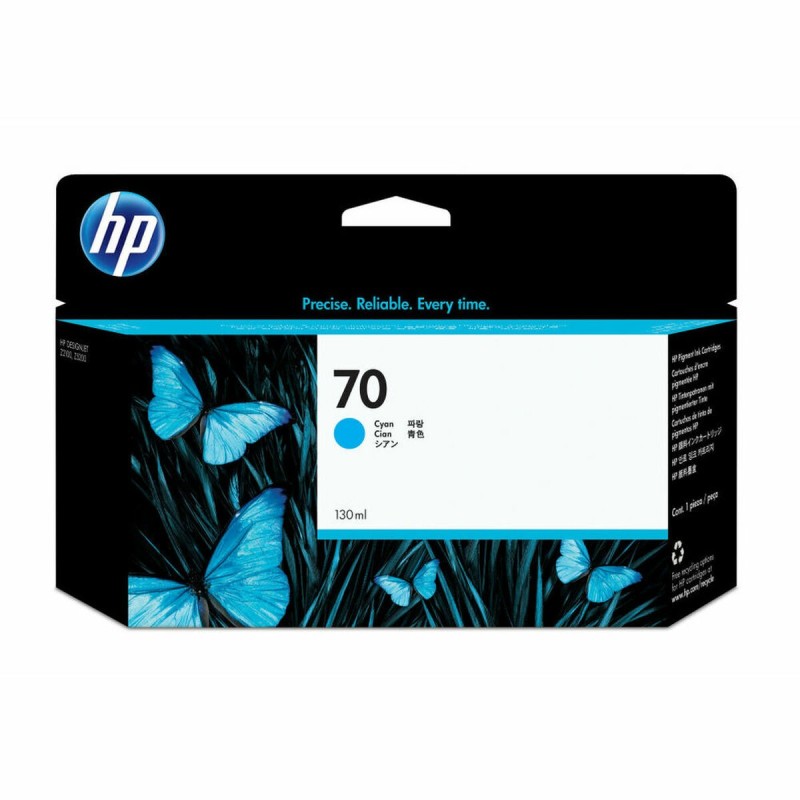 Cartouche d'encre originale HP 70 Cyan - Acheter à 101,28 € seulement chez Collector's Boutique