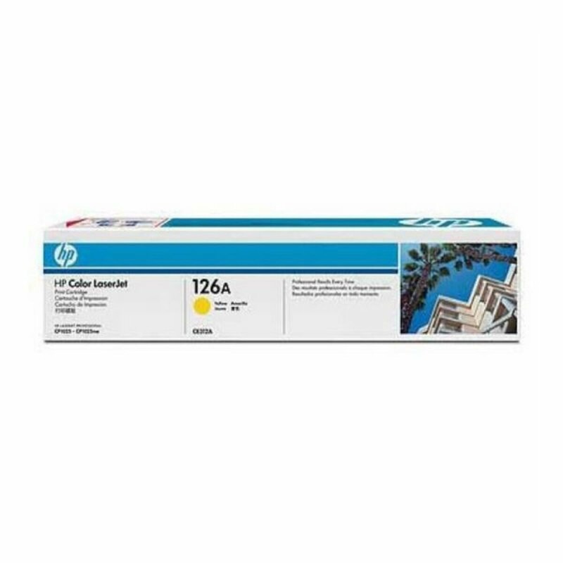 Toner HP 126A Jaune - Acheter à 73,12 € seulement chez Collector's Boutique