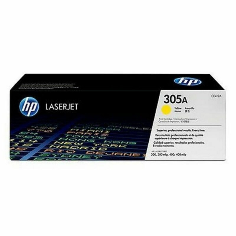 Toner original HP CE412A Jaune - Acheter à 141,85 € seulement chez Collector's Boutique