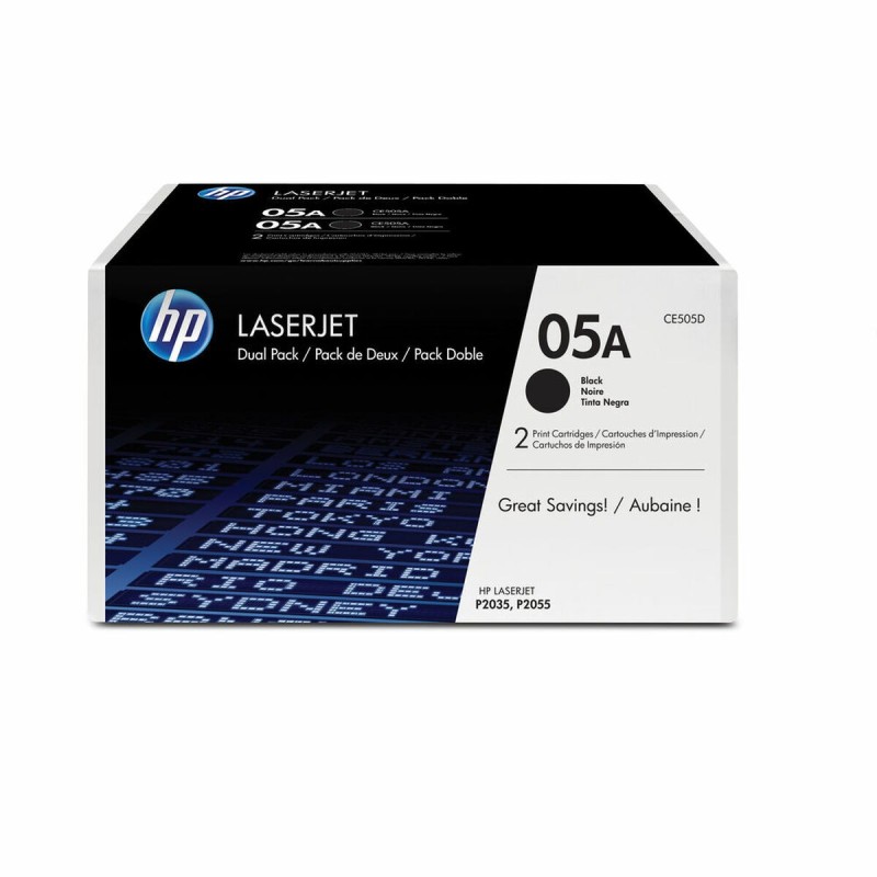 Toner HP CE505D Noir - Acheter à 189,54 € seulement chez Collector's Boutique