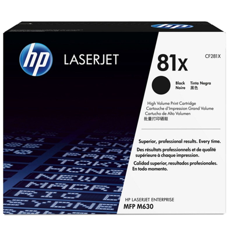 Toner HP 81X Noir - Acheter à 335,56 € seulement chez Collector's Boutique