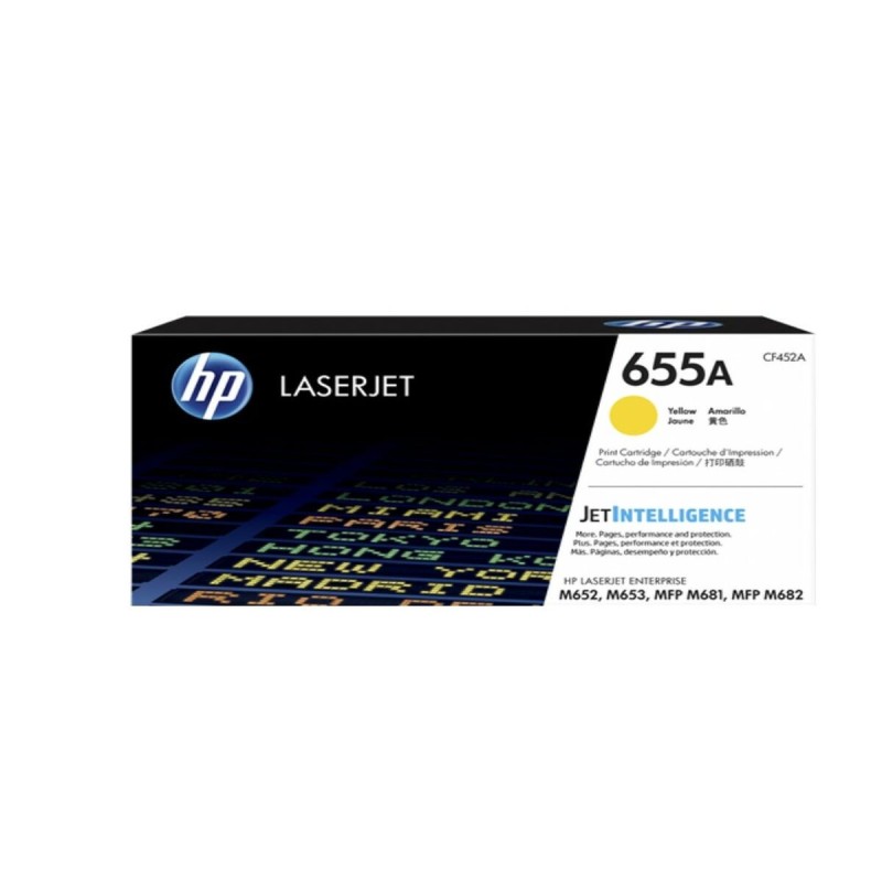 Toner HP Cartucho de tóner Original HP LaserJet 655A amarillo Jaune - Acheter à 293,12 € seulement chez Collector's Boutique