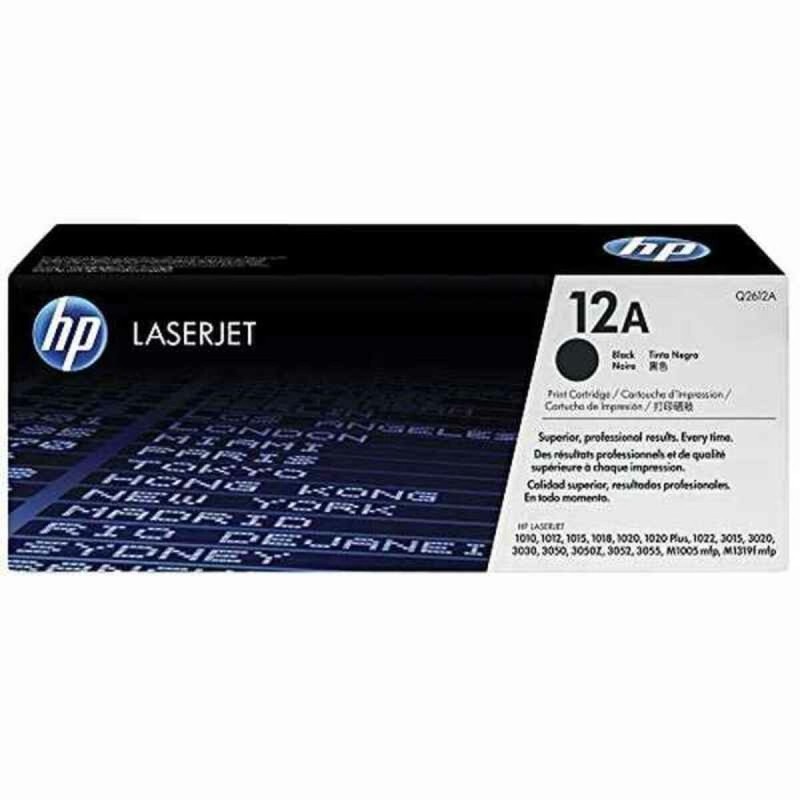 Toner original HP Q2612A Noir - Acheter à 96,71 € seulement chez Collector's Boutique