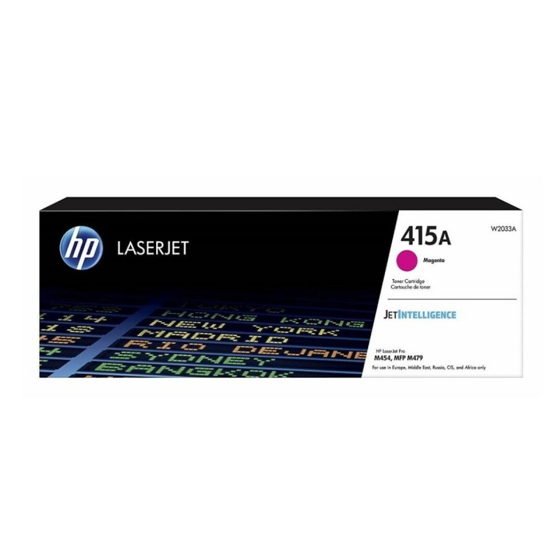 Toner HP Cartucho de tóner Original HP LaserJet 415A magenta Magenta - Acheter à 123,31 € seulement chez Collector's Boutique