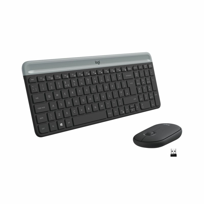 clavier et souris Logitech Slim Wireless Keyboard and Mouse Combo MK470 - Acheter à 49,32 € seulement chez Collector's Boutique