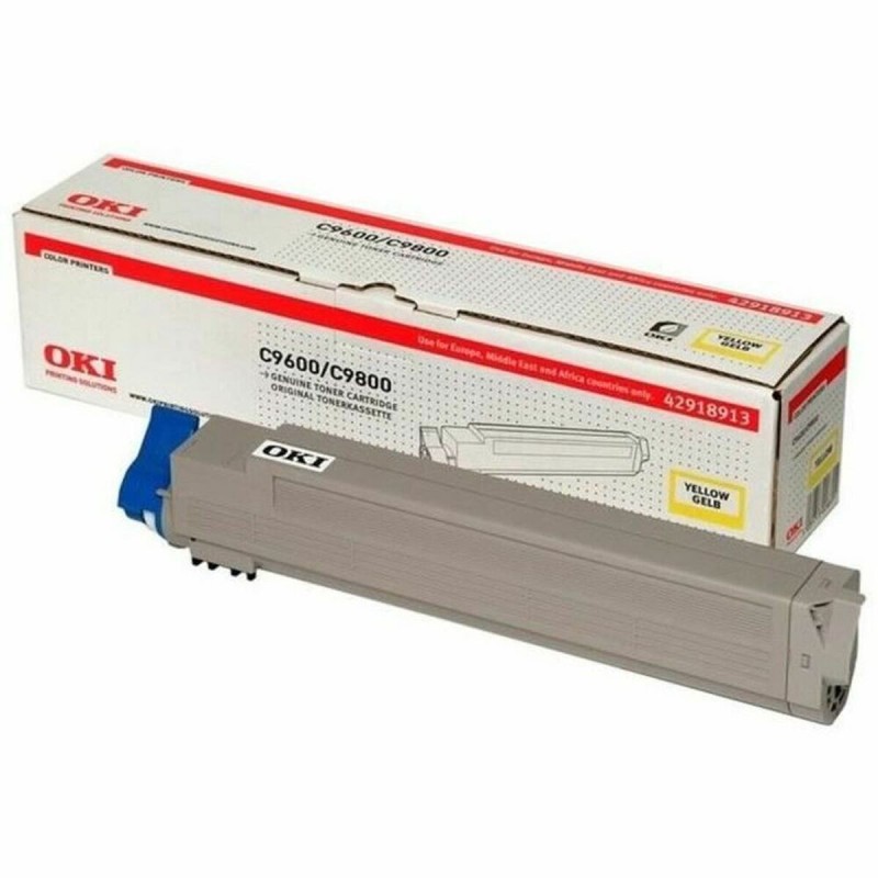 Toner OKI 42918913 Jaune - Acheter à 426,46 € seulement chez Collector's Boutique