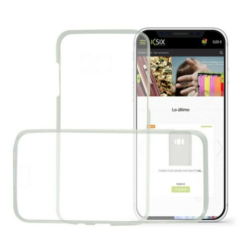 Protection pour téléphone portable Iphone X KSIX Flex 360 (2 Pcs) - Acheter à 1,88 € seulement chez Collector's Boutique