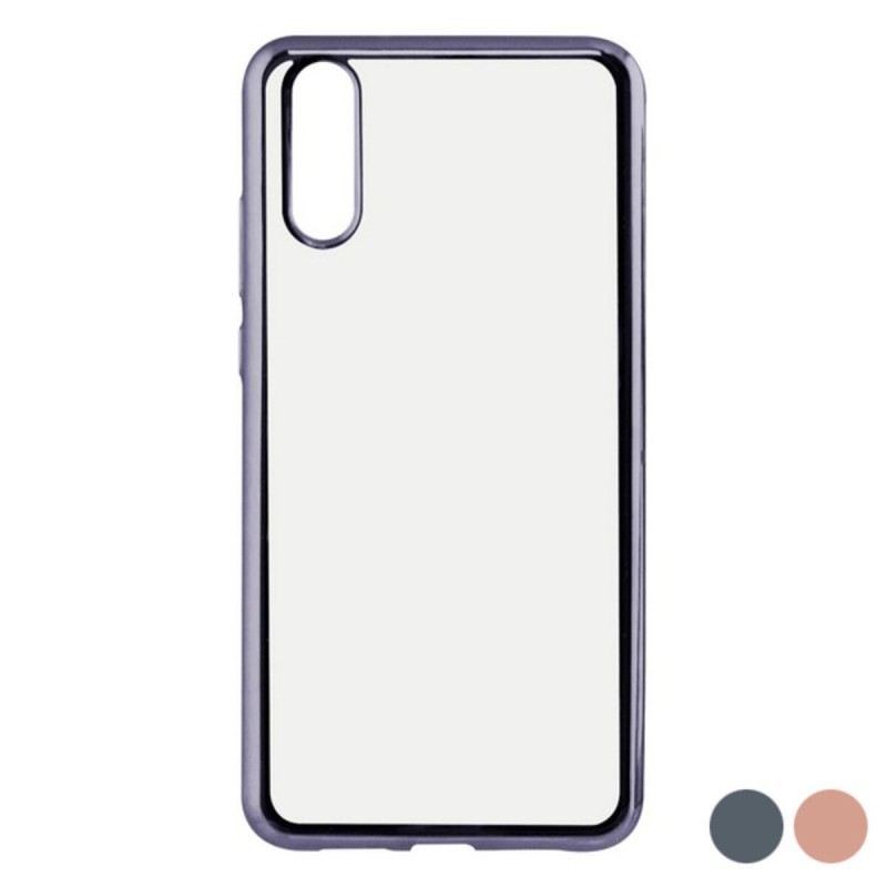 Protection pour téléphone portable Huawei P20 KSIX Flex Metal TPU Flexible - Acheter à 14,54 € seulement chez Collector's Boutiq