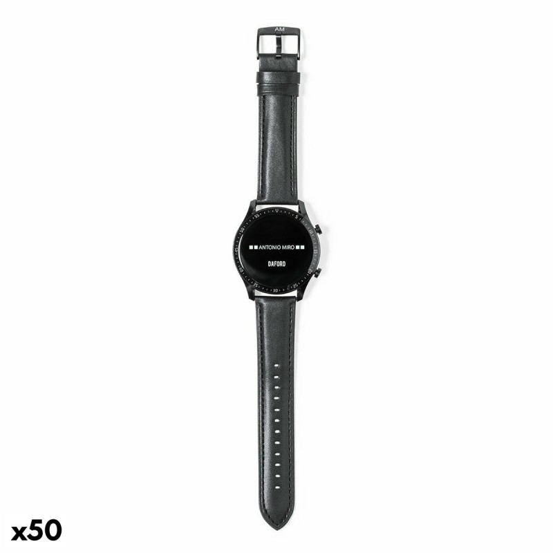 Montre intelligente 147369 Noir (50 Unités) - Acheter à 2 682,32 € seulement chez Collector's Boutique