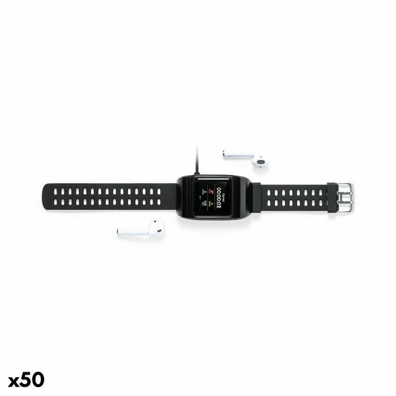 Montre intelligente 141436 Noir (50 Unités) - Acheter à 3 359,05 € seulement chez Collector's Boutique