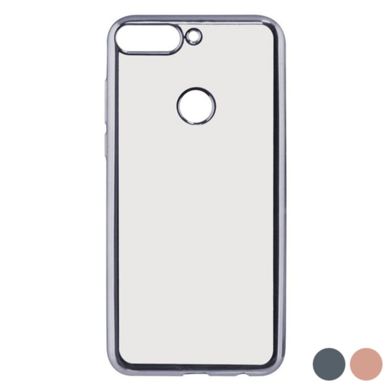 Protection pour téléphone portable Huawei Y7 2018 KSIX Flex Metal TPU Flexible - Acheter à 8,77 € seulement chez Collector's Bou